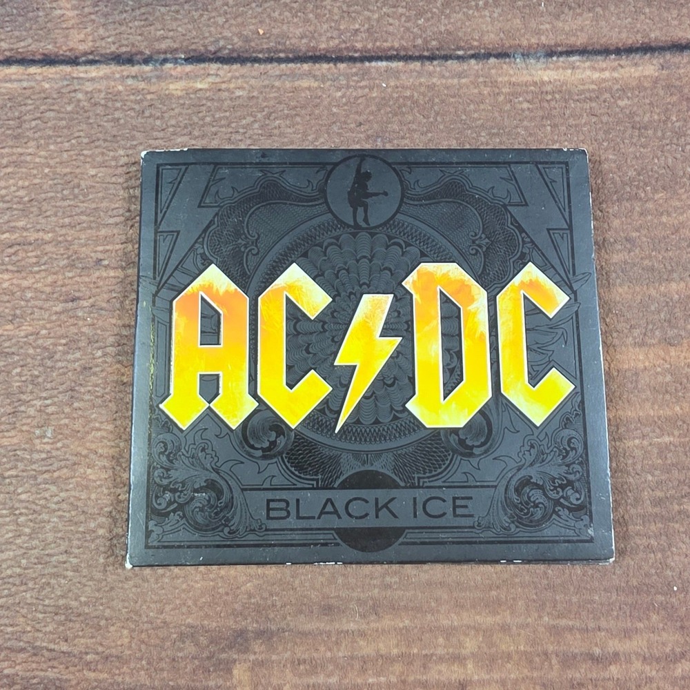 AC/DC Black Ice CD Album Black Good Columbia Records Hard Rock 2008 Digipak